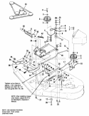 42  48 Clutch  Support Group Diagram and Parts List for 1690694  Simplicity Lawn Tractor