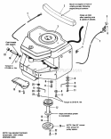 Engine Group Diagram and Parts List for 1691176  Simplicity Lawn Tractor