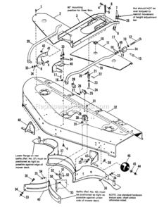 Peerless_Right_Angle_Drive_Model_1100-012 Diagram and Parts List for 1691339  Simplicity Lawn Tractor