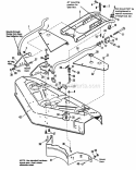Part Location Diagram of 1676036SM Briggs and Stratton Bracket & support asm