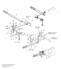 Lift Group - Pto  Mower Diagram and Parts List for 1691233  Simplicity Lawn Tractor