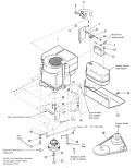 Part Location Diagram of 1700164 Simplicity Bracket, Muffler