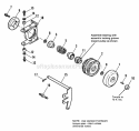 Pto Cone Clutch Group Diagram and Parts List for 1690489  Simplicity Lawn Tractor