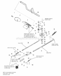 Brake  Clutch Group Diagram and Parts List for 1691555  Simplicity Lawn Tractor