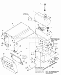 Hood Grille  Dash Group Diagram and Parts List for 1691052  Simplicity Lawn Tractor