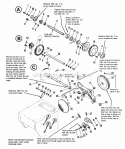 Traction Drive Group Diagram and Parts List for 1691368  Simplicity Snow Blower