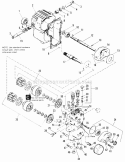 Hydrostatic Pump (Service Parts For 1671581 - Manual Lift) Diagram and Parts List for 1691383  Simplicity Lawn Tractor