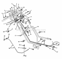 Handles  Controls Group Diagram and Parts List for 1691729  Simplicity Lawn Mower
