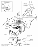 Part Location Diagram of 1702836 Simplicity Control Assembly., Throttle