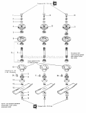 42  48 Arbor Cover Diagram and Parts List for 1691625  Simplicity Lawn Tractor