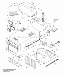 Part Location Diagram of 1702934 Simplicity Screen, Grille