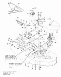 42  48 Clutch  Support Group Diagram and Parts List for 1691625  Simplicity Lawn Tractor
