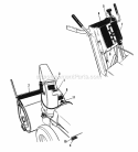 Decal Group Diagram and Parts List for 1691774  Simplicity Snow Blower