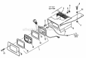 Headlight Group Diagram and Parts List for 1691779  Simplicity Snow Blower