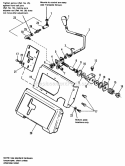 Shift Quadrant Group Diagram and Parts List for 1691824  Simplicity Lawn Tractor