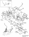 Part Location Diagram of 1676323 Simplicity Rod & Bracket Assembly., Diff. Lock