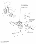 Hydrostatic Pump Group Diagram and Parts List for 1691383  Simplicity Lawn Tractor