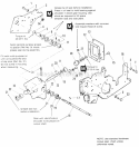 Bevel Gear  Side Plate Group Diagram and Parts List for 1691383  Simplicity Lawn Tractor