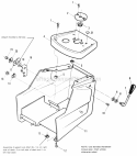 Dash Group Diagram and Parts List for 1691383  Simplicity Lawn Tractor