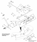 Height Adjusting And Roller Group Diagram and Parts List for 1691973  Simplicity Lawn Tractor