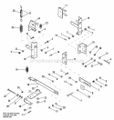 Steering Linkage Group Diagram and Parts List for 1691973  Simplicity Lawn Tractor