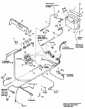 Electrical Group Diagram and Parts List for 1692054  Simplicity Lawn Tractor