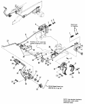 Brake Control Group (18Hp) Diagram and Parts List for 1692139  Simplicity Lawn Tractor