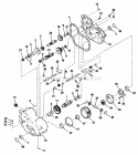 Peerless Transaxle Model 2600-008 Diagram and Parts List for 1692139  Simplicity Lawn Tractor