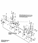 42 Mower Deck-Height Adjusting  Roller Group Diagram and Parts List for 1692146  Simplicity Lawn Tractor