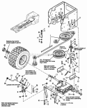 Part Location Diagram of 1709864 Simplicity Bracket, Pulley
