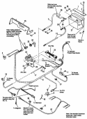 Electrical Group - Gear Diagram and Parts List for 1692161  Simplicity Lawn Tractor