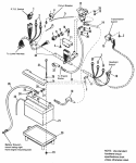 Electrical Group (Main Harness) Diagram and Parts List for 1691891  Simplicity Lawn Tractor