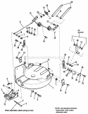 3030M Housing Hitch  Height Adjustment Group Diagram and Parts List for 1692170  Simplicity Lawn Tractor