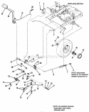 Hydro Transmission Drive  Brake Group 2 Diagram and Parts List for 1692180  Simplicity Lawn Tractor