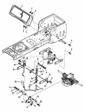Part Location Diagram of 1709775 Simplicity Brace, Shift Panel