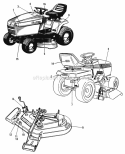 Decal Group - Simplicity Models Diagram and Parts List for 1692287  Simplicity Lawn Tractor