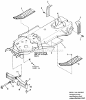 Part Location Diagram of 1709883 Simplicity Frame Assembly.