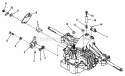 Hydro Transaxle Service Parts - Hydro Gear Model 311-0750 Diagram and Parts List for 1692266  Simplicity Lawn Tractor