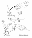Gear Transmission - Group 2 Diagram and Parts List for 1692417  Simplicity Lawn Tractor