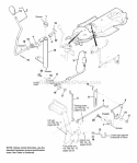 Gear Models - Hand Controls Diagram and Parts List for 1692417  Simplicity Lawn Tractor