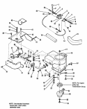 Part Location Diagram of 1708581ASM Simplicity Duct, L.H.