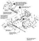 Bevel Gear  Side Plate Group Diagram and Parts List for 1692143  Simplicity Lawn Tractor