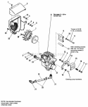 Hydrostatic Pump Group Diagram and Parts List for 1692143  Simplicity Lawn Tractor