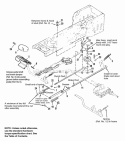 Brake and Clutch - Gear Models Diagram and Parts List for 1692400  Simplicity Lawn Tractor