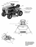 Decals - Agco Allis Models Diagram and Parts List for 1692492  Simplicity Lawn Tractor