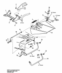 42  48 Mowers Deflector Group Diagram and Parts List for 1691925  Simplicity Lawn Tractor