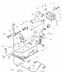 Electrical Group (984594) Diagram and Parts List for 1692770  Simplicity Lawn Tractor
