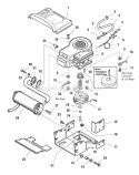 Part Location Diagram of 1720567SM Simplicity Pipe, Exhaust