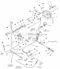 Electrical Group Diagram and Parts List for 1692761  Simplicity Lawn Tractor