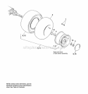 Rear Wheels  Tires - Simplicity Models Diagram and Parts List for 1692727  Simplicity Lawn Tractor